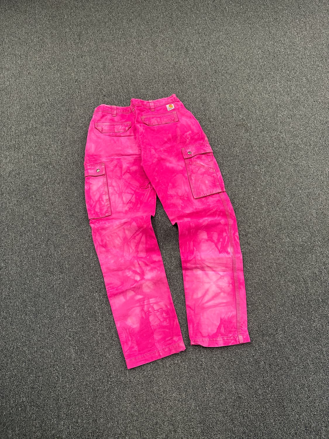 칼하트 핫핑크 카고 워크팬츠 상품이미지1