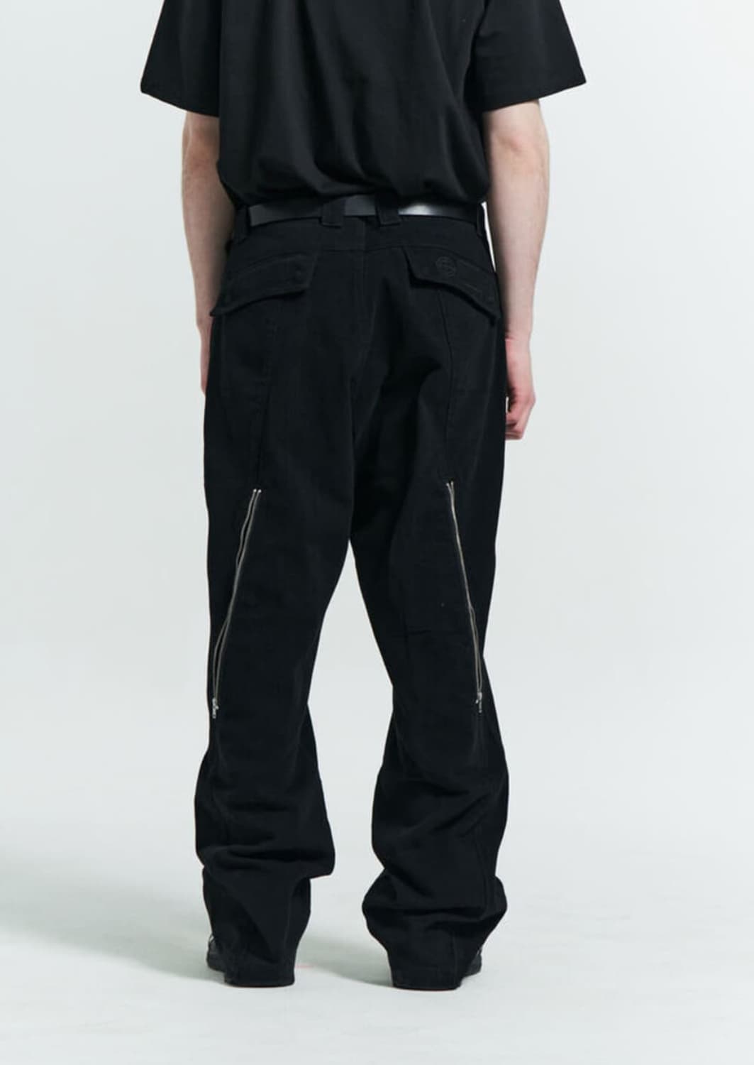 PLASTICPRODUCT wave zipper pants  상품이미지1