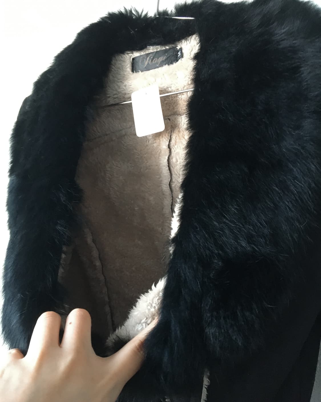 Fur point line detail mustang 상품이미지5