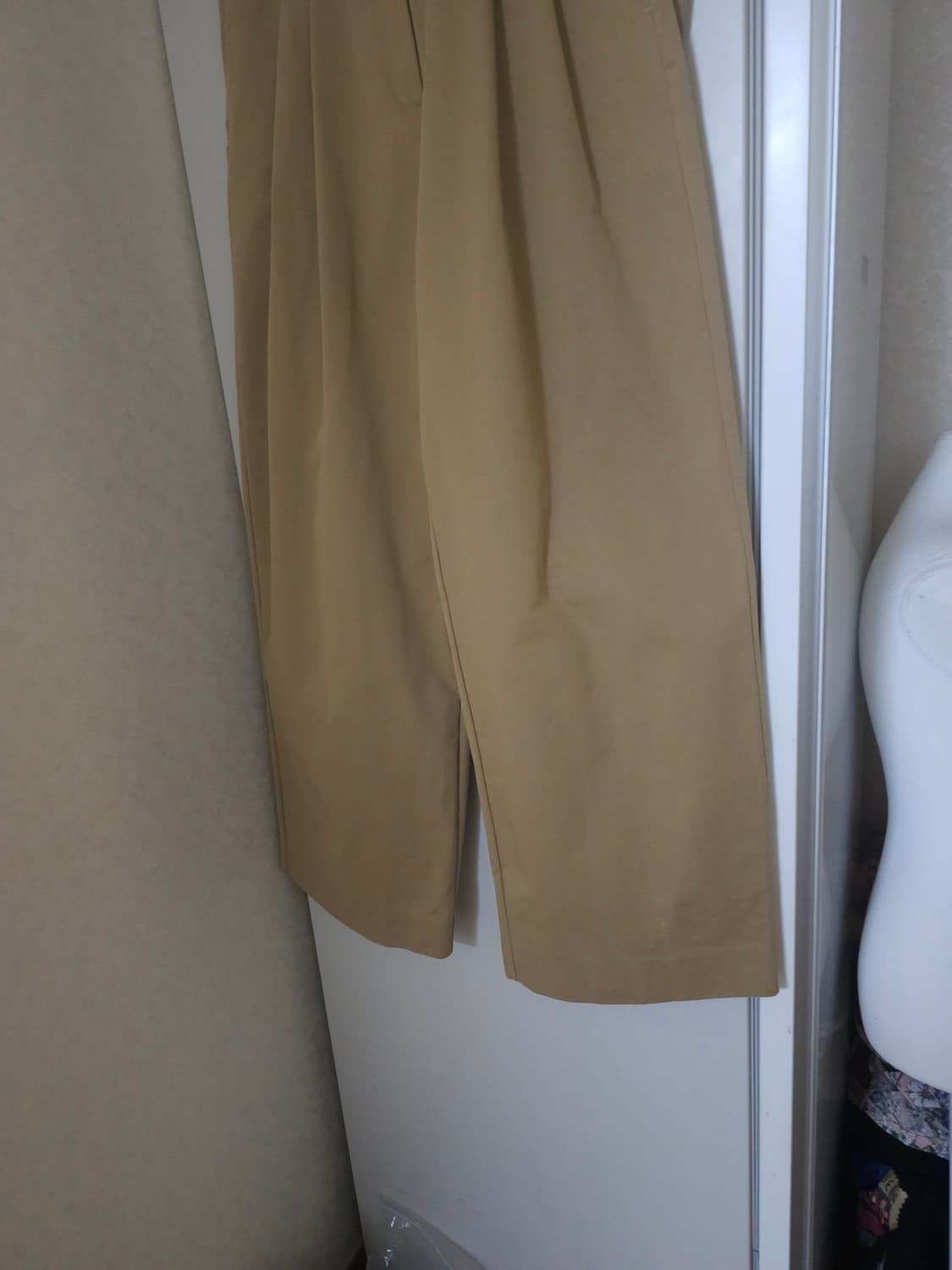 시야쥬 면 벨티드 팬츠 상품이미지3