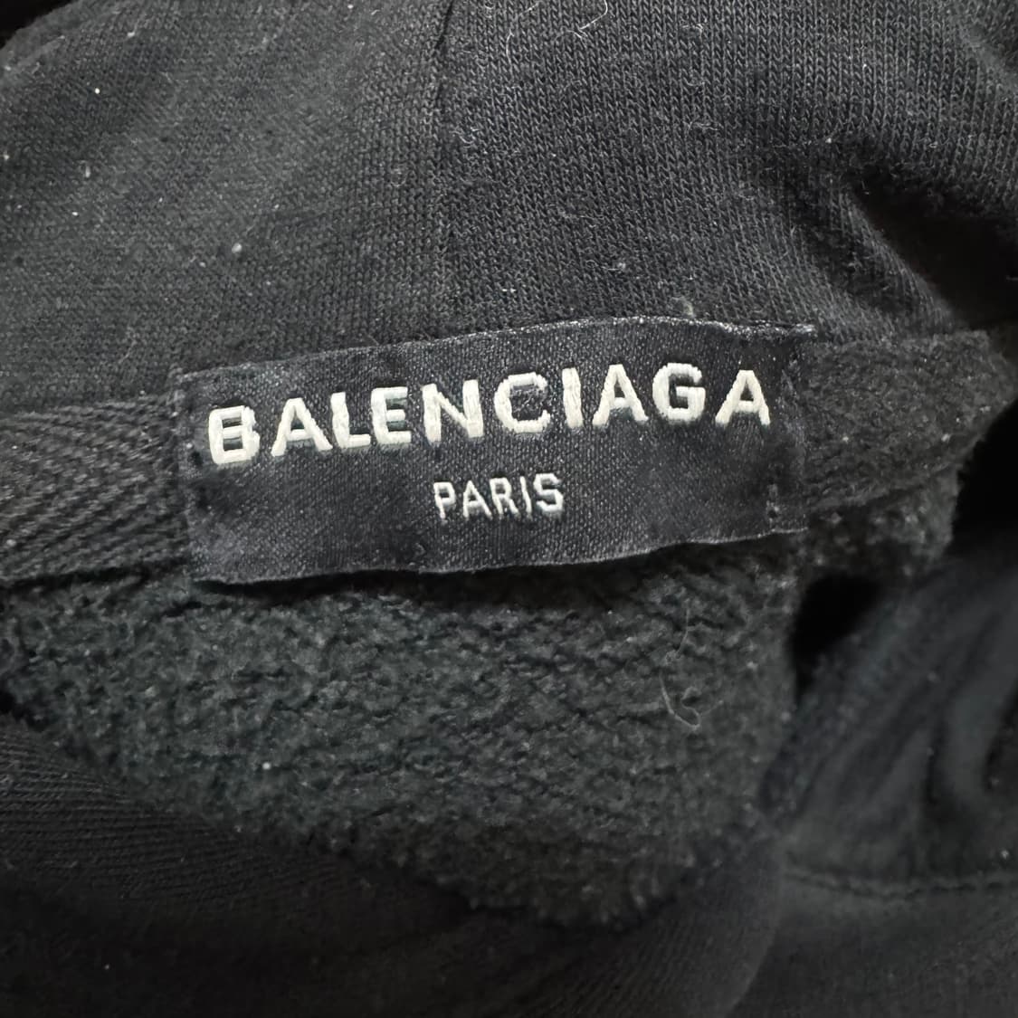 발렌시아가 웨이브로고 후드티 상품이미지6