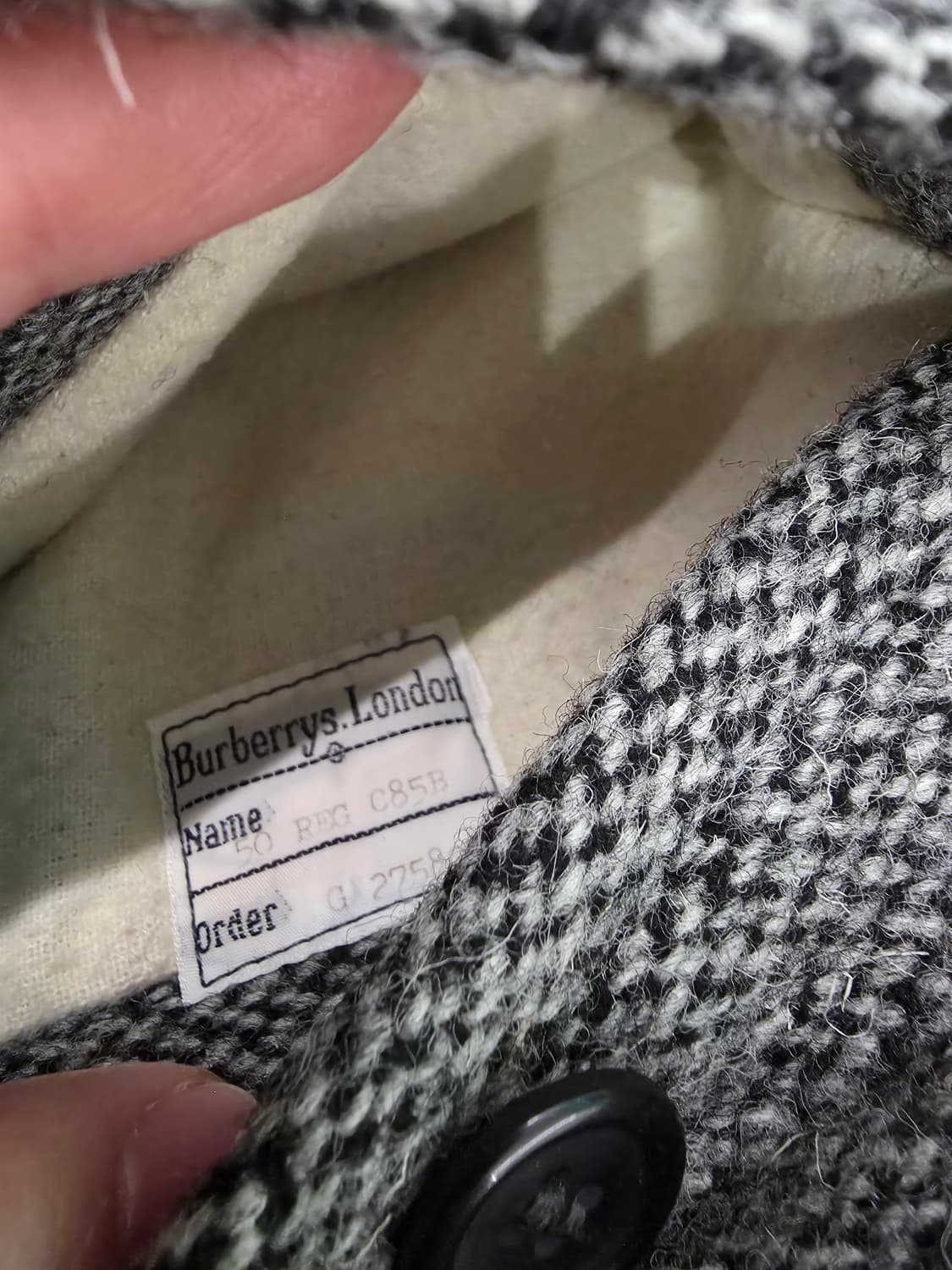 버버리 해리스 트위드 코트 상품이미지4