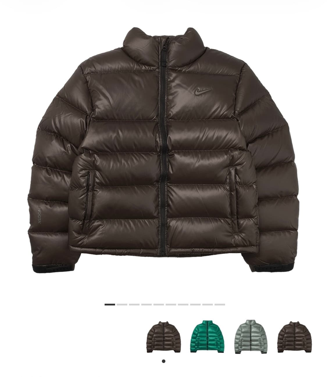 [미개봉 새상품]나이키 녹타 패딩 브라운 XXL  상품이미지1