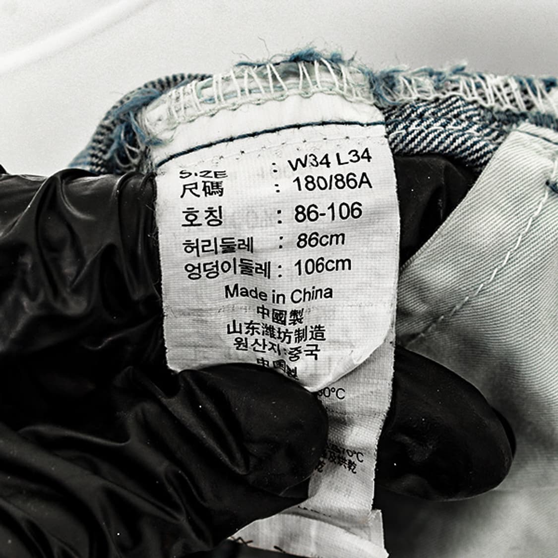 리바이스 오렌지탭 워시드 데님 진 (30) 상품이미지5