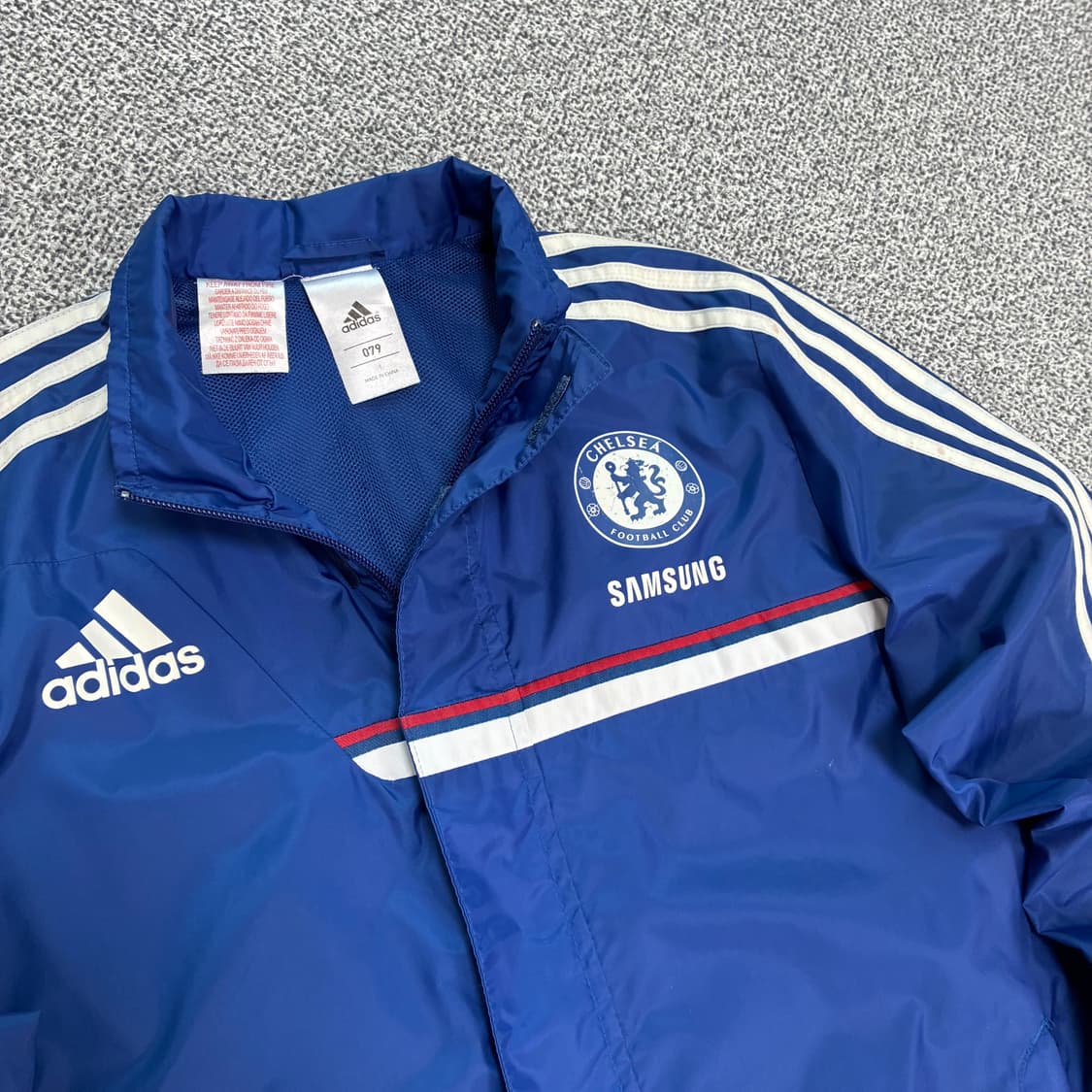 <아디다스 x 첼시 삼성 백 로고 바람막이> No.1460 상품이미지6