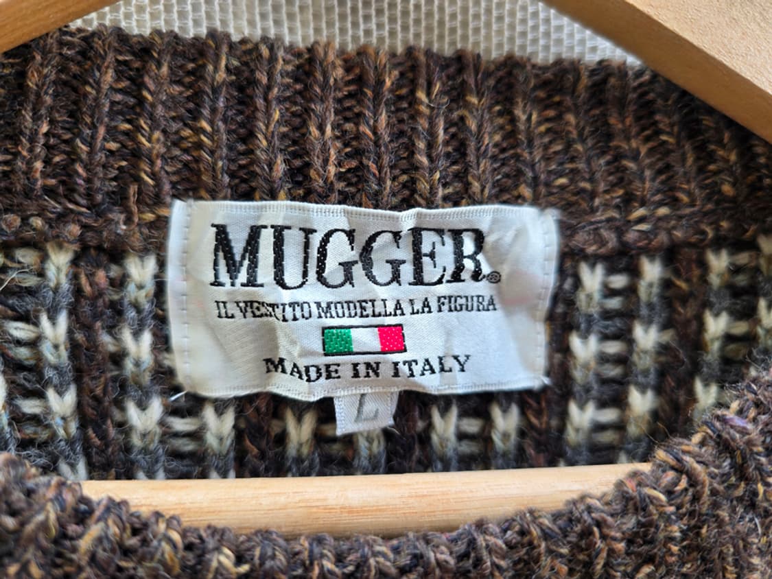 빈티지 노르딕 니트 이태리 메이드 미사용품 상품이미지5