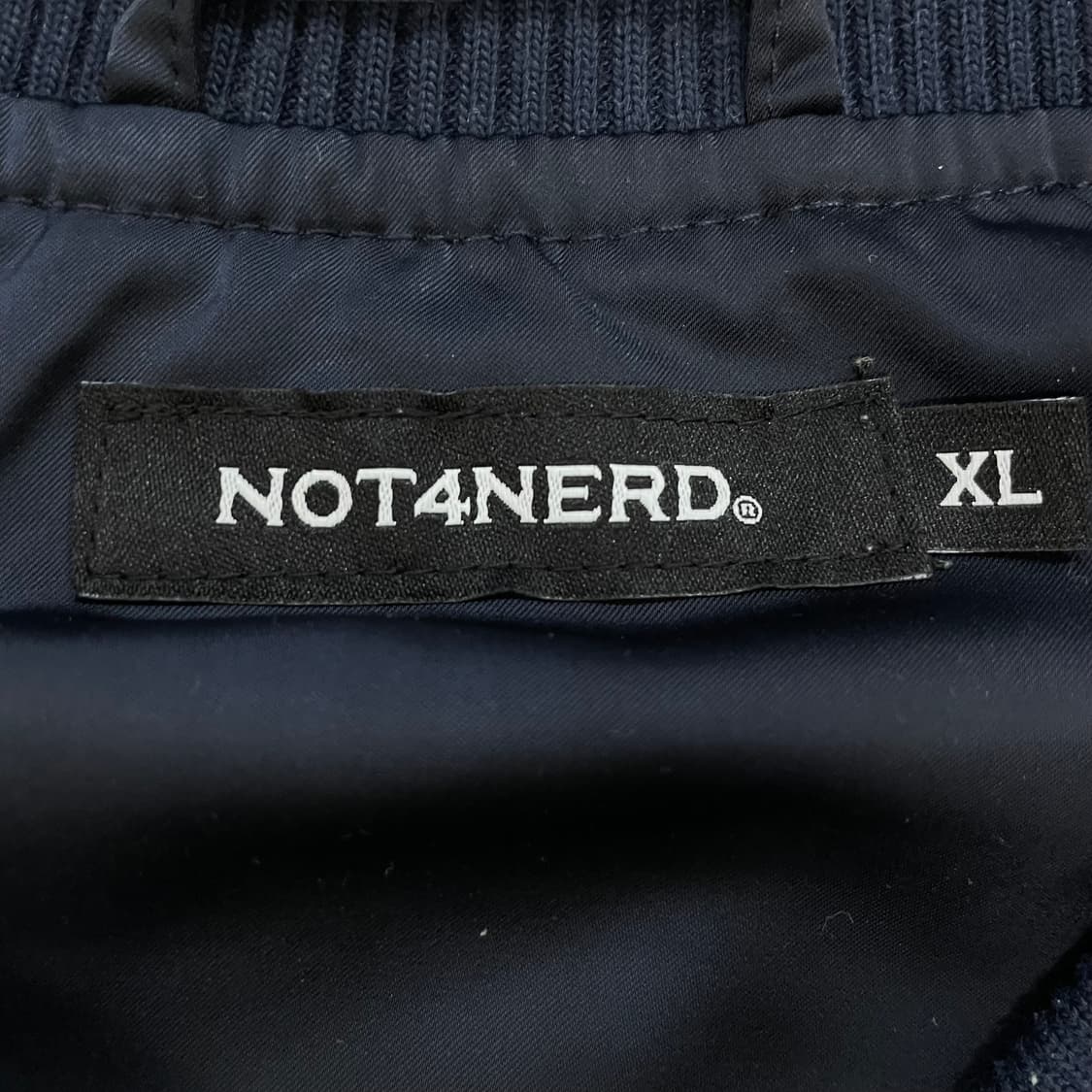 낫포너드 Not4nerd 타이거 사틴 블루종 스카잔 자켓 상품이미지5