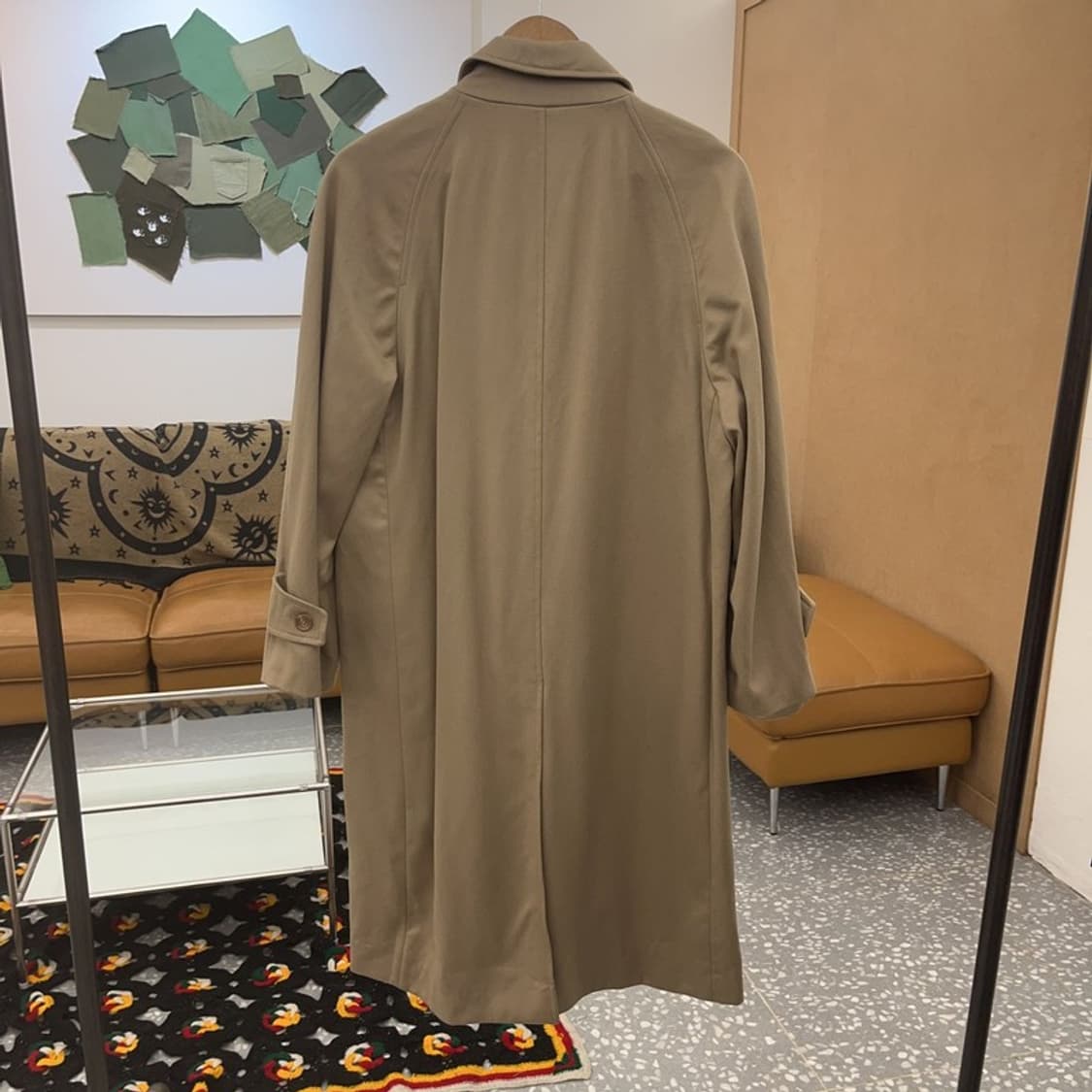 입생로랑 모던시크 캐주얼 트렌치 코트 46 C08041 상품이미지4