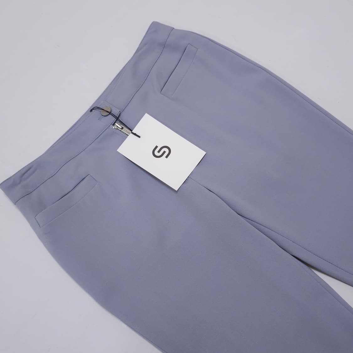 세릭 프론트 짚 슬림 팬츠 상품이미지3