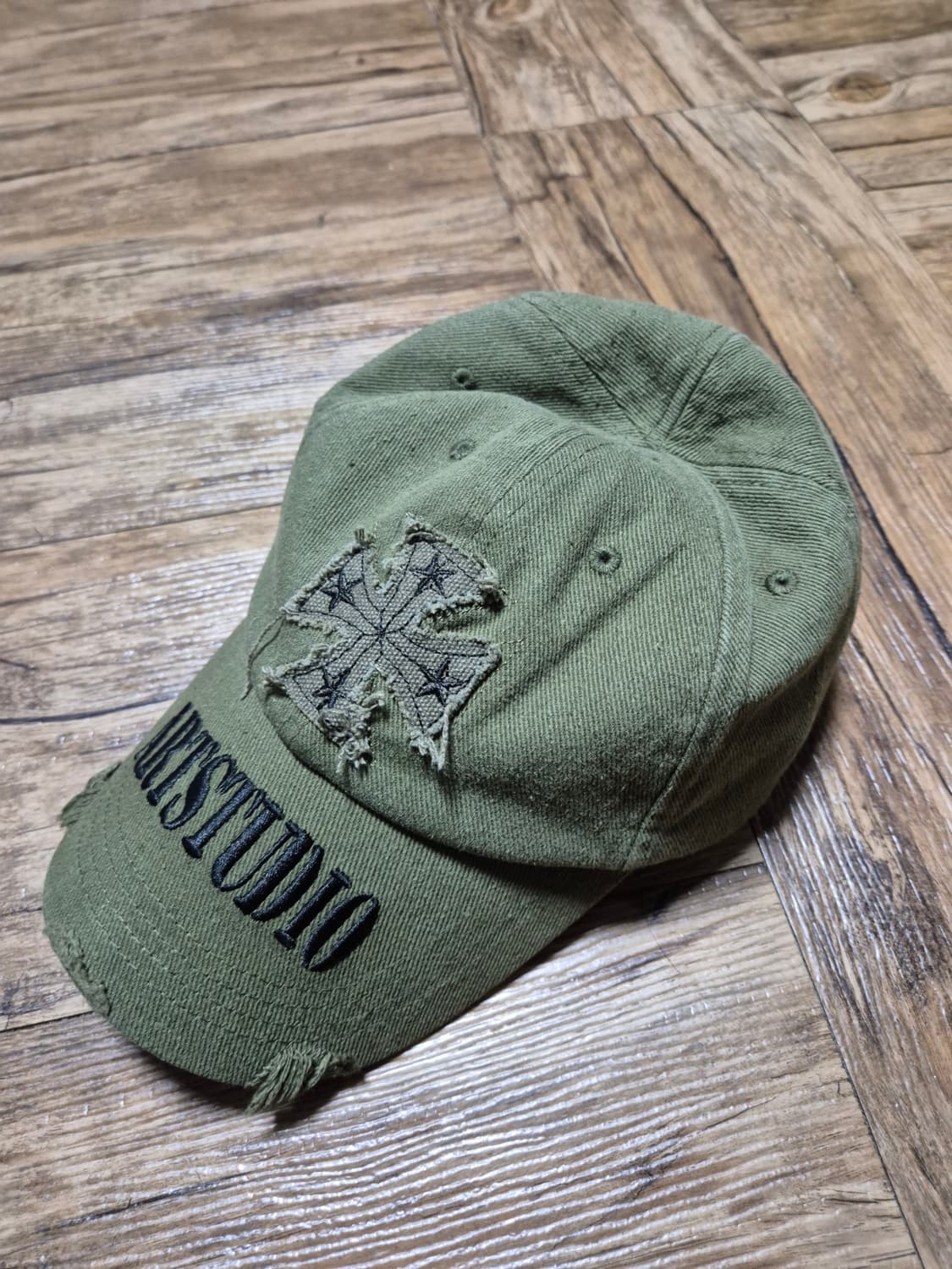 이티씨이 크로스 디스트로이드 캡 카키 상품이미지2