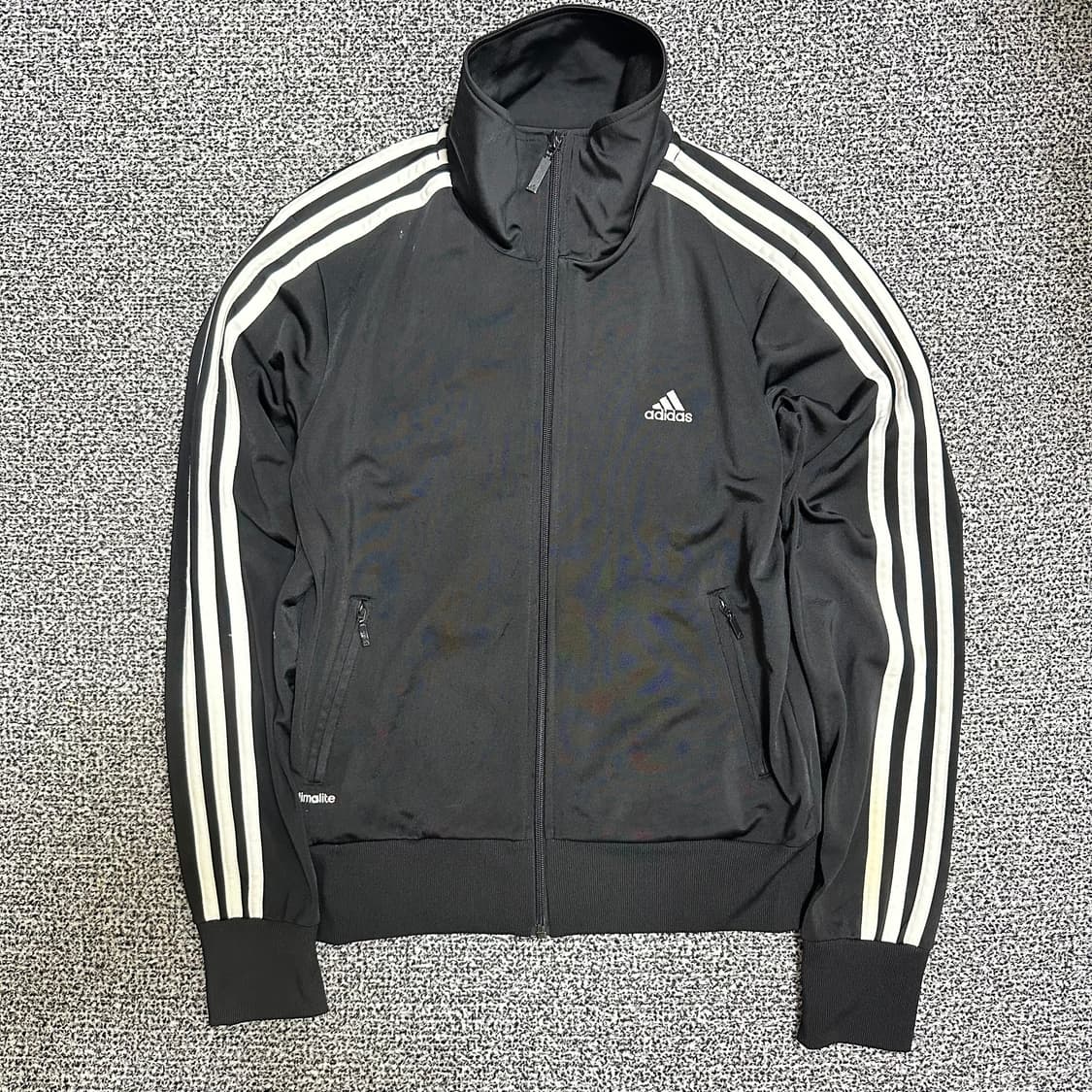 (95) 아디다스 검흰 트랙탑 져지 상품이미지1