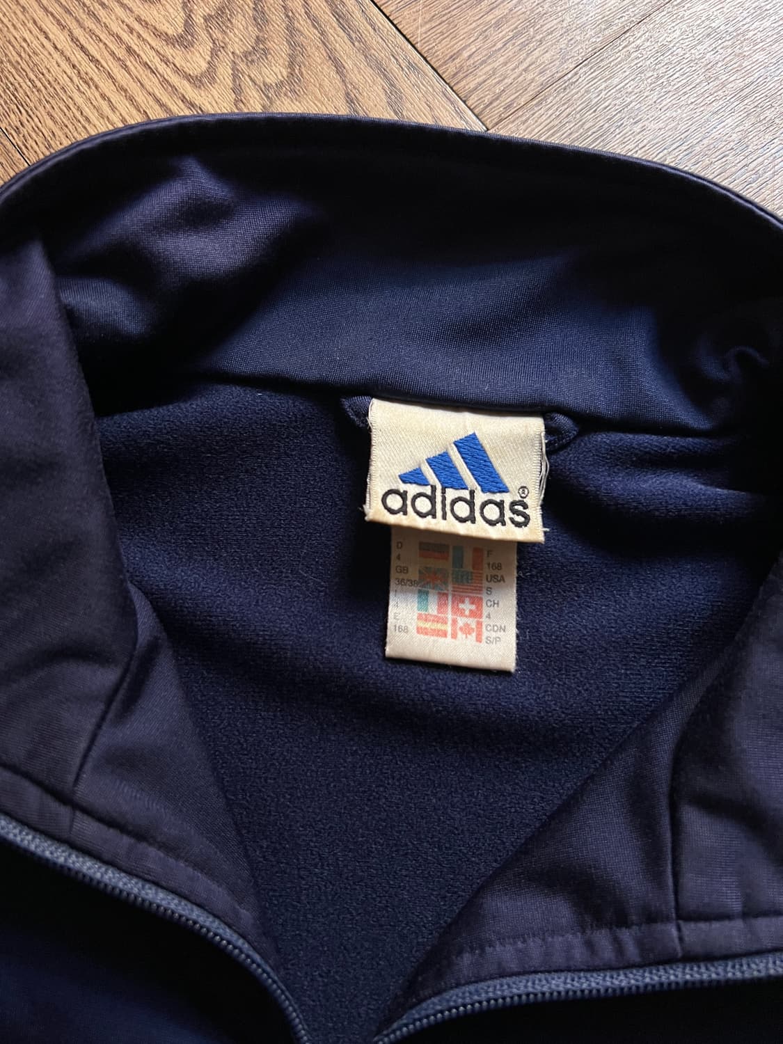 [S]80's 아디다스 올드스쿨 사이드라인 트랙탑 져지 상품이미지2