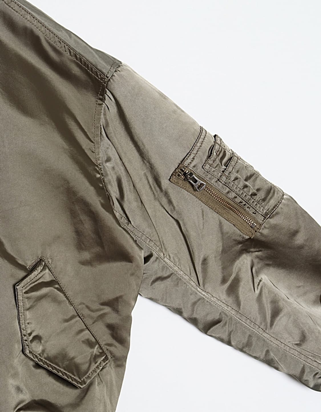 AZUL BY MOUSSY Satin MA-1 Jacket 상품이미지3