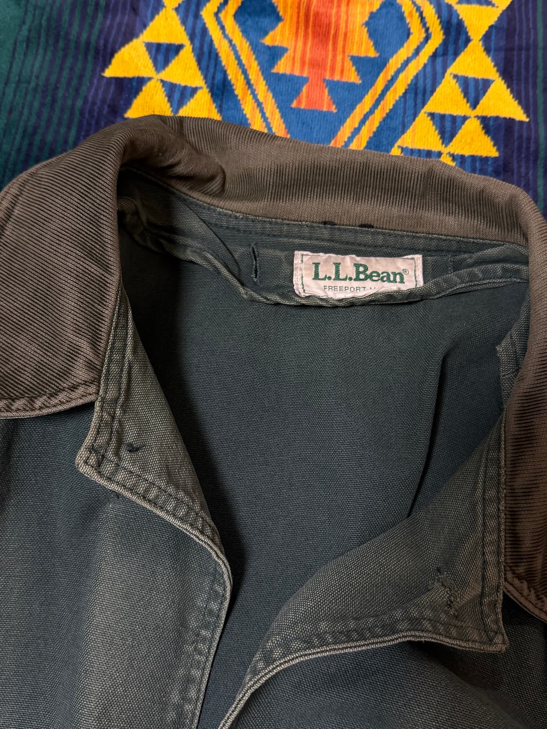 L.L. Bean 오리지널 필드 코트 울 라이너 상품이미지4