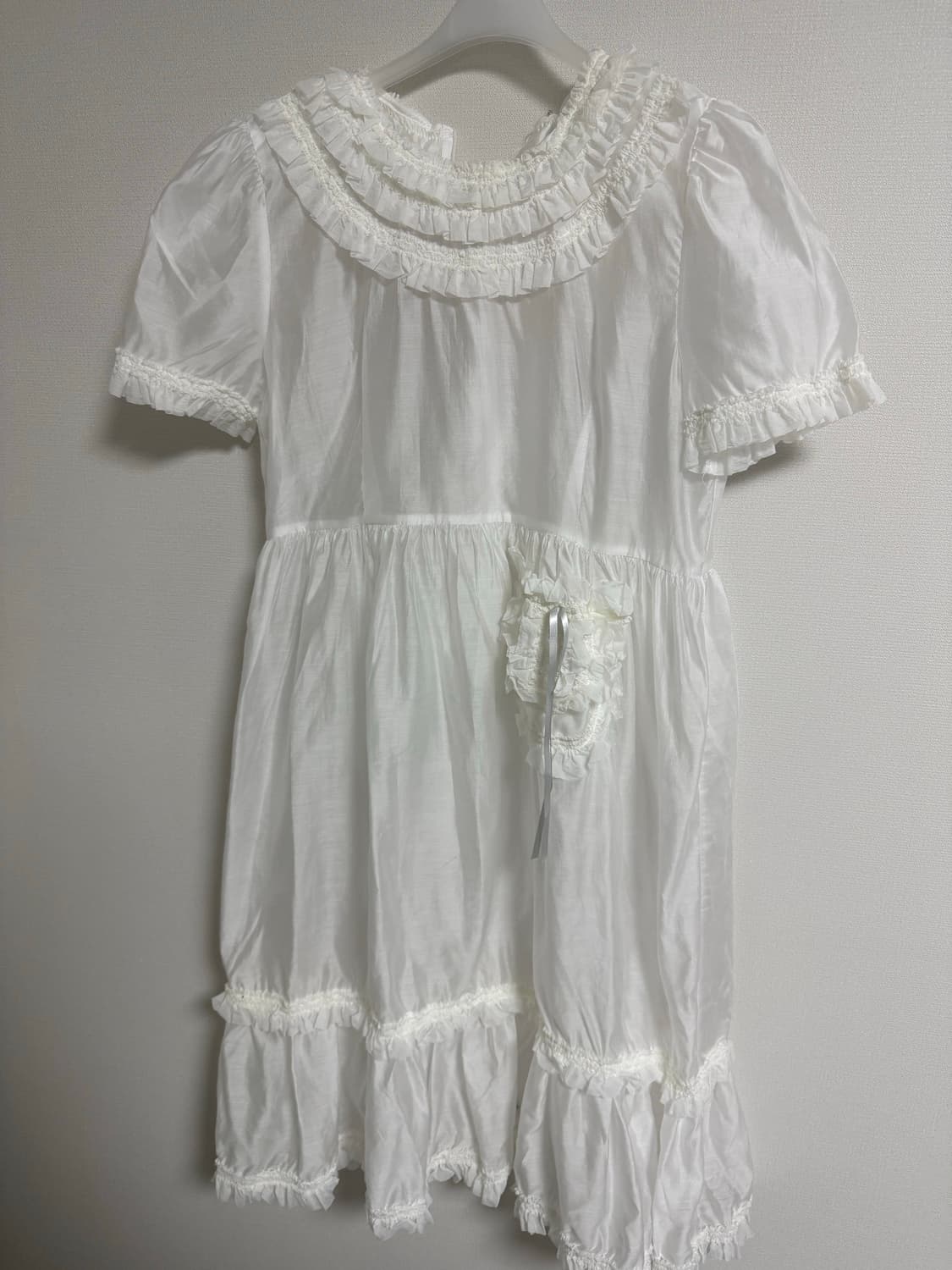 Freckle 프레클 쉬폰 레이스 원피스 상품이미지1