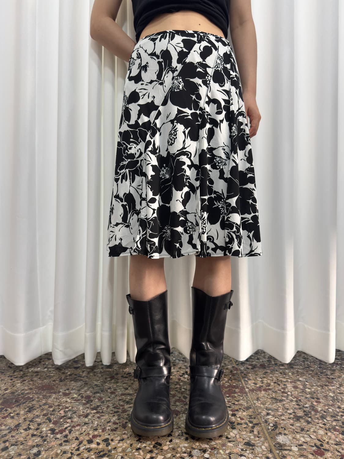flower printing skirt 상품이미지3