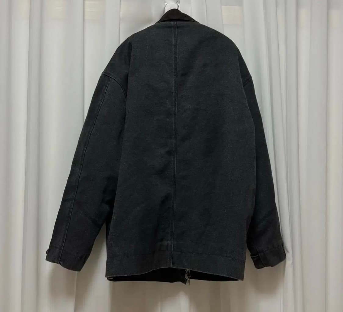 DNSR 디앤써 디앤에스알 빈티지 워크 자켓 블랙 XL 상품이미지3
