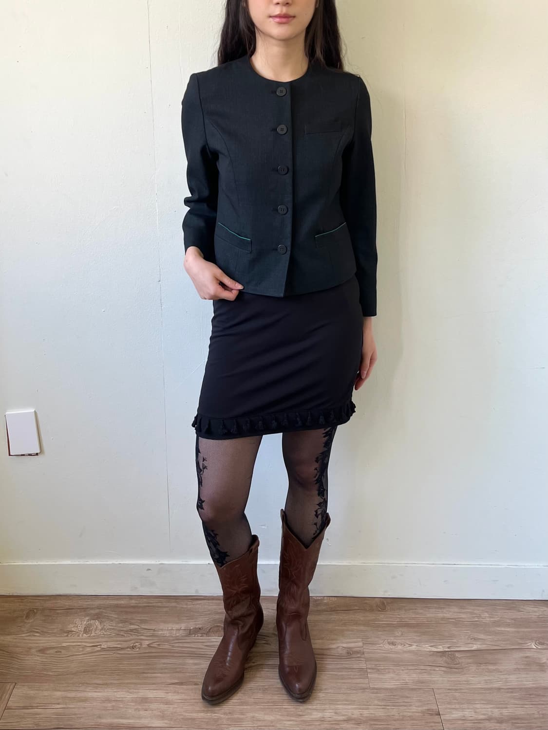 M.YURIKO 크롭 자켓 상품이미지6