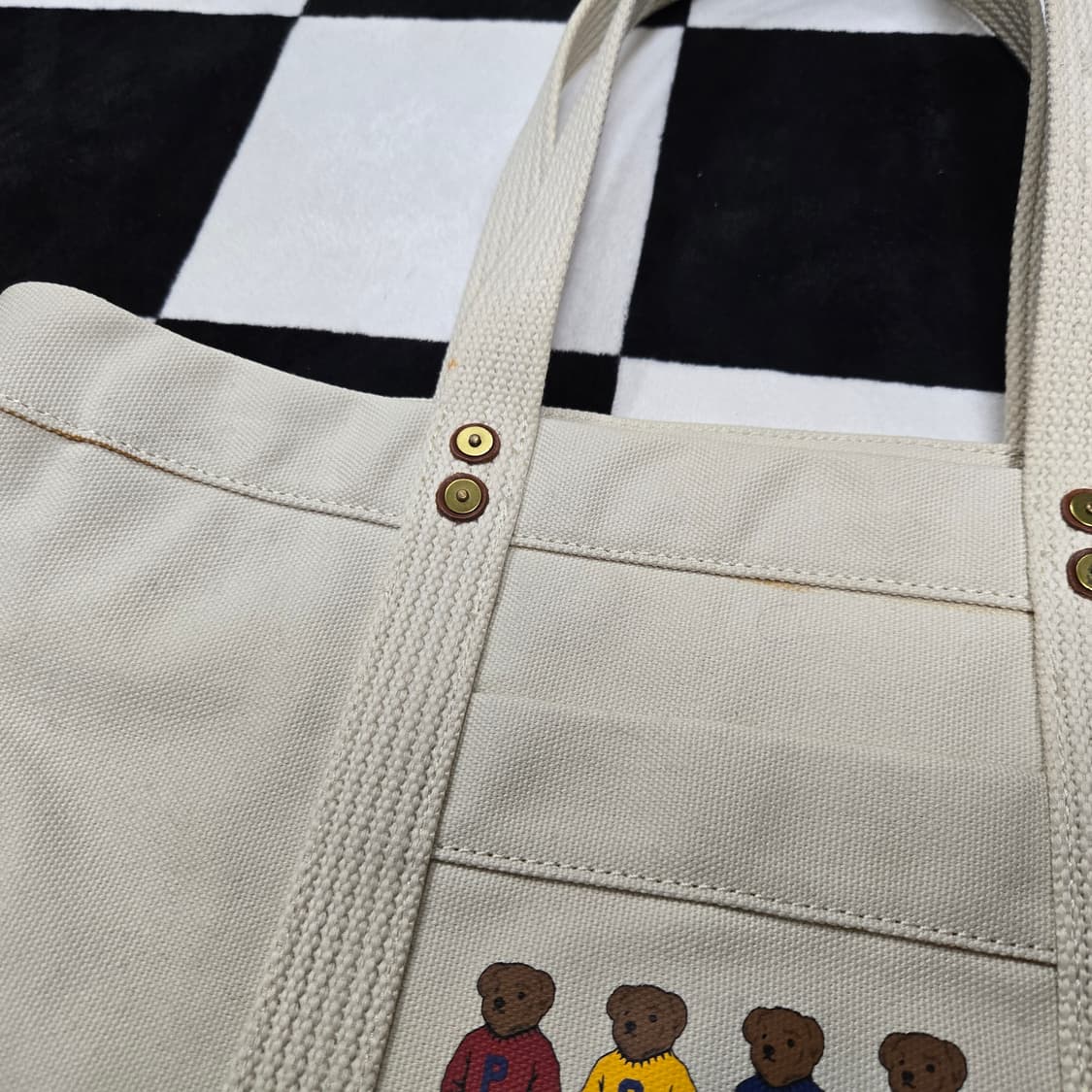 OS 폴로랄프로렌 폴로베어 토트백 폴로가방 상품이미지4