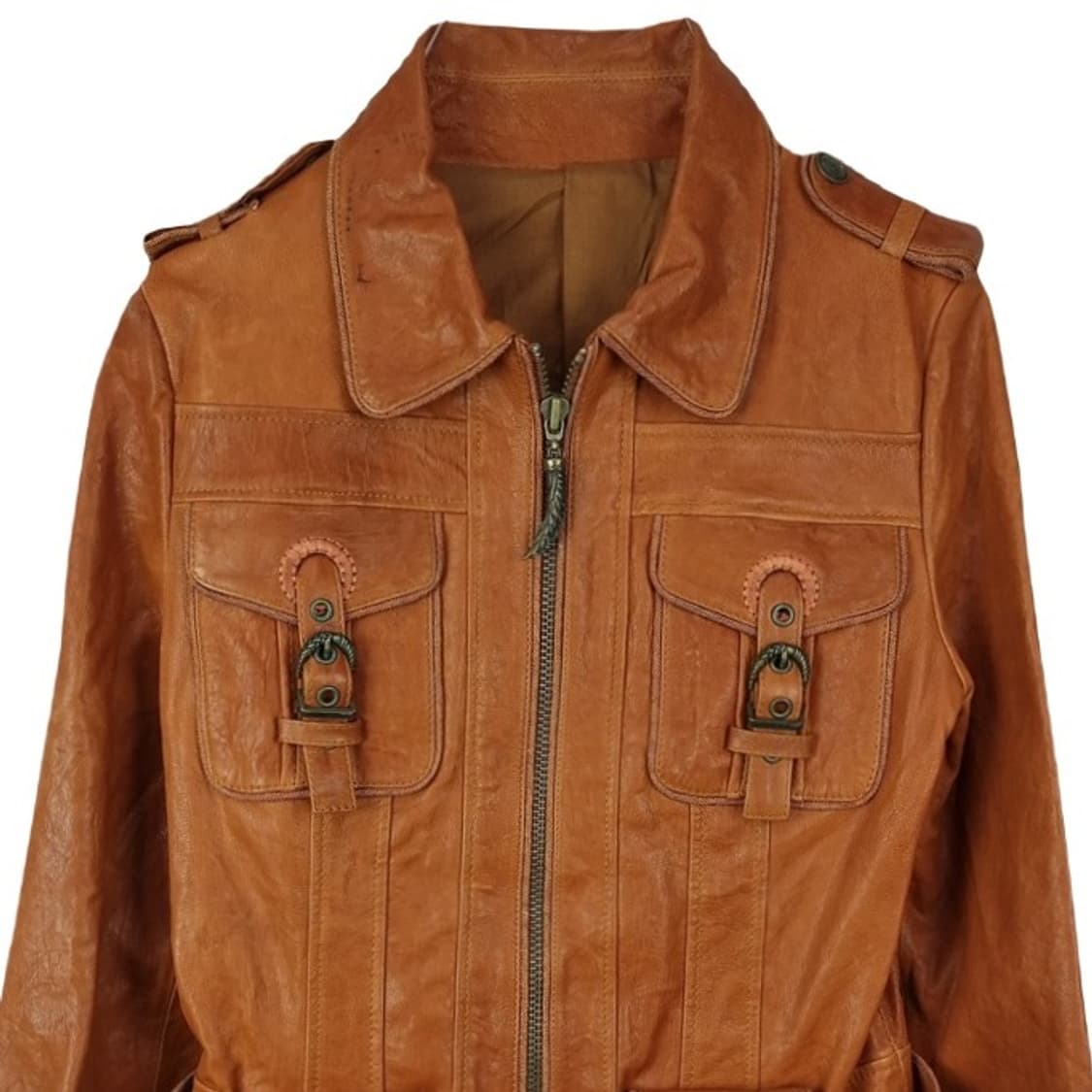 [일본빈티지] 리얼 램스킨 레더 양가죽 자켓 M17553 상품이미지4