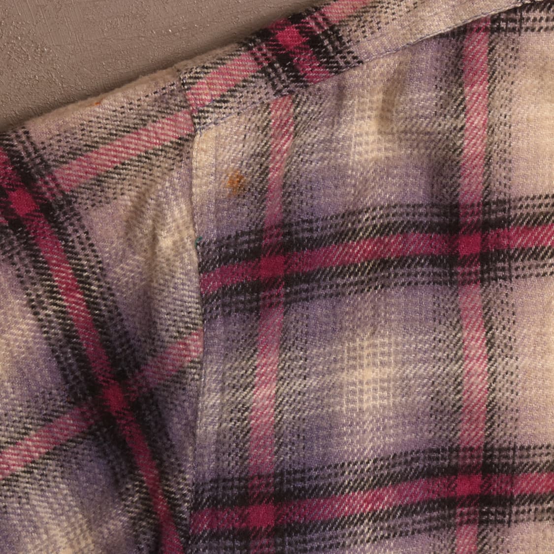 90's 헤비 플란넬 체크 자켓 A1451 상품이미지4