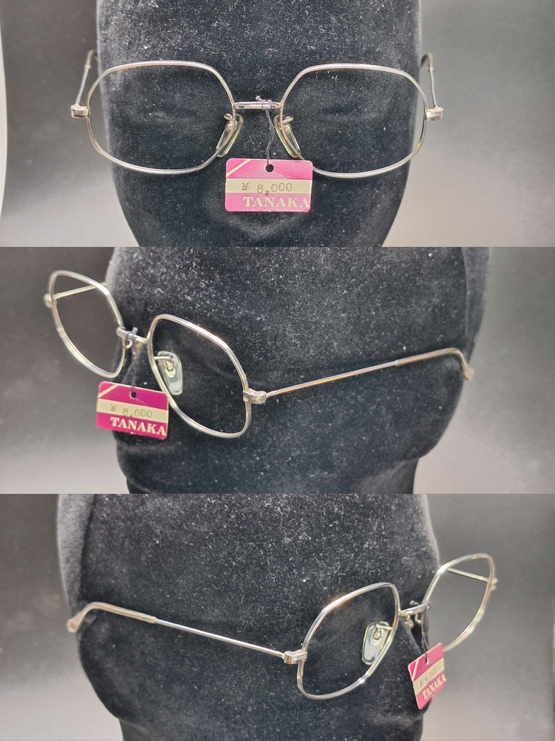 90s 일본제 빈티지 데드스톡 미사용/50mm 안경테 Long-Lok 상품이미지6