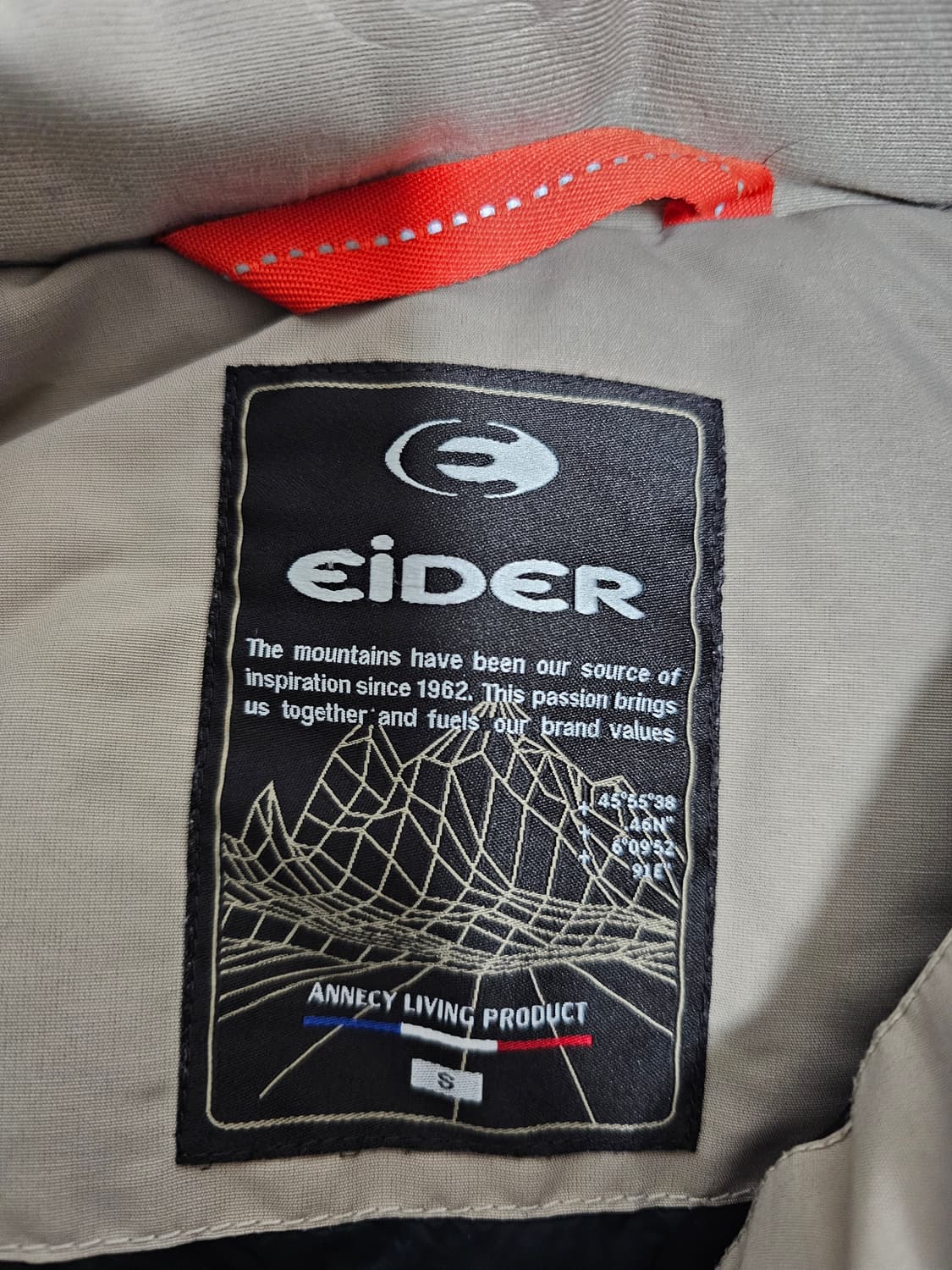 아이더 카라스2 덕다운패딩 S 상품이미지3