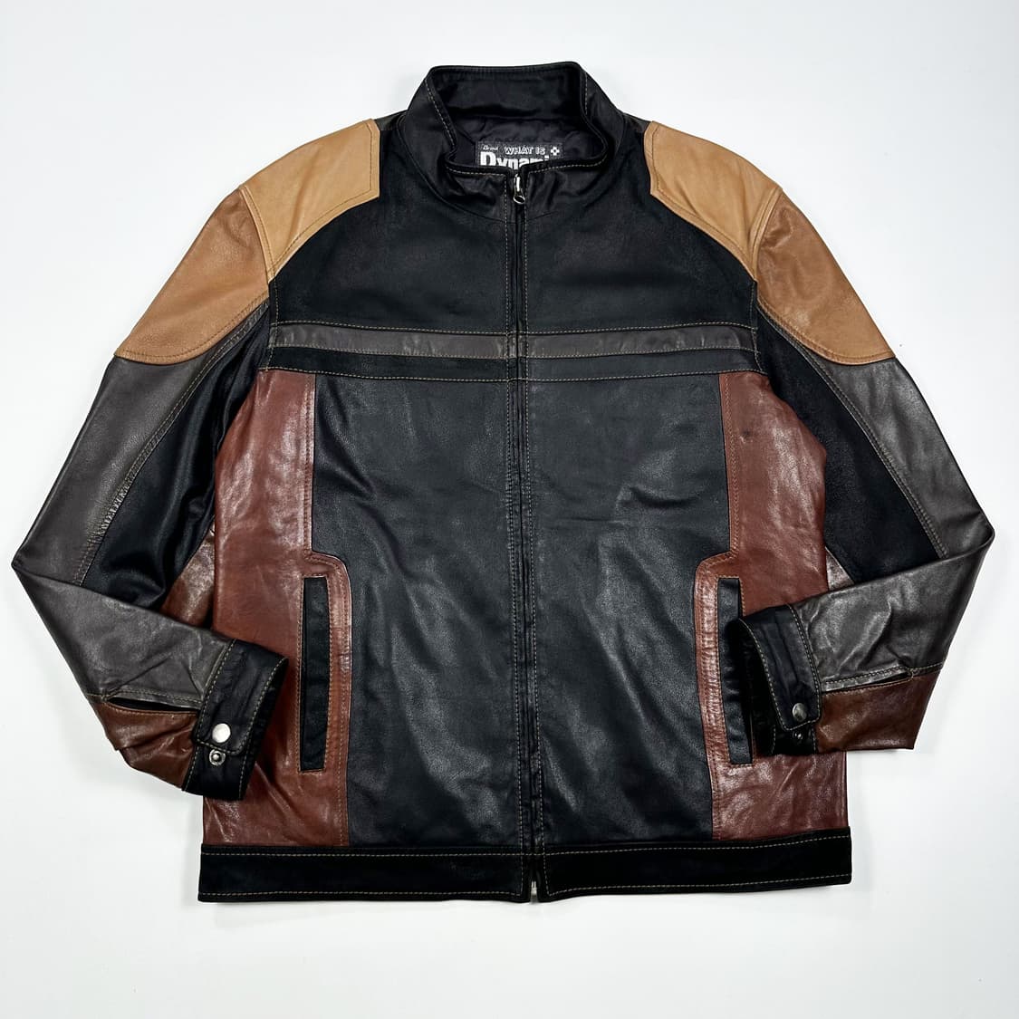 VTG 빈티지 양가죽 싱글 라이더 자켓 L 상품이미지1