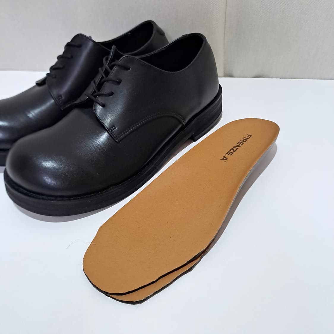 (택포) 피렌체 아뜨리에 SECOND.A 벌룬 더비슈즈 270 B776 상품이미지8