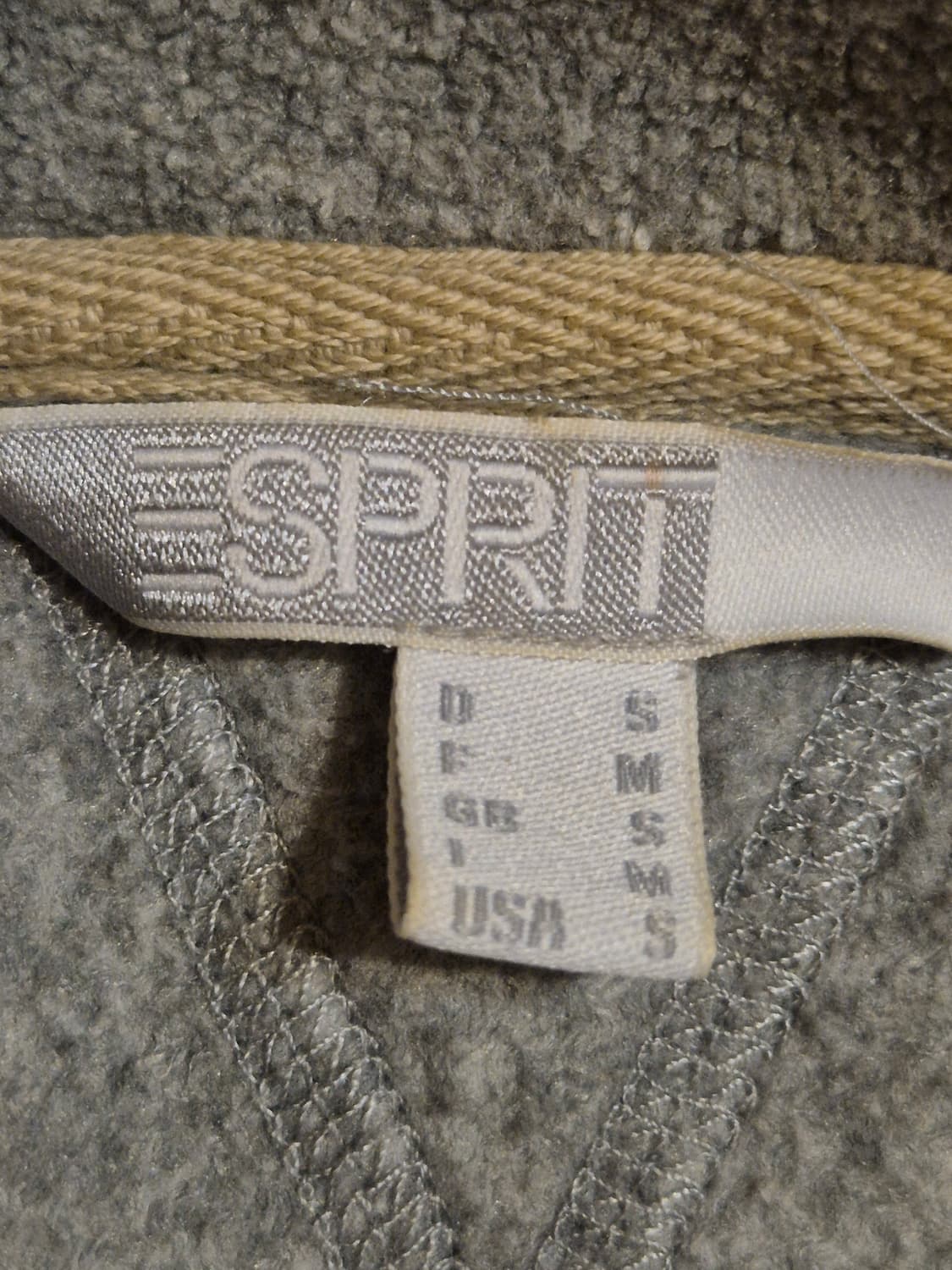 Esprit 에스프리 플리스 후리스 크롭 집업 상품이미지5