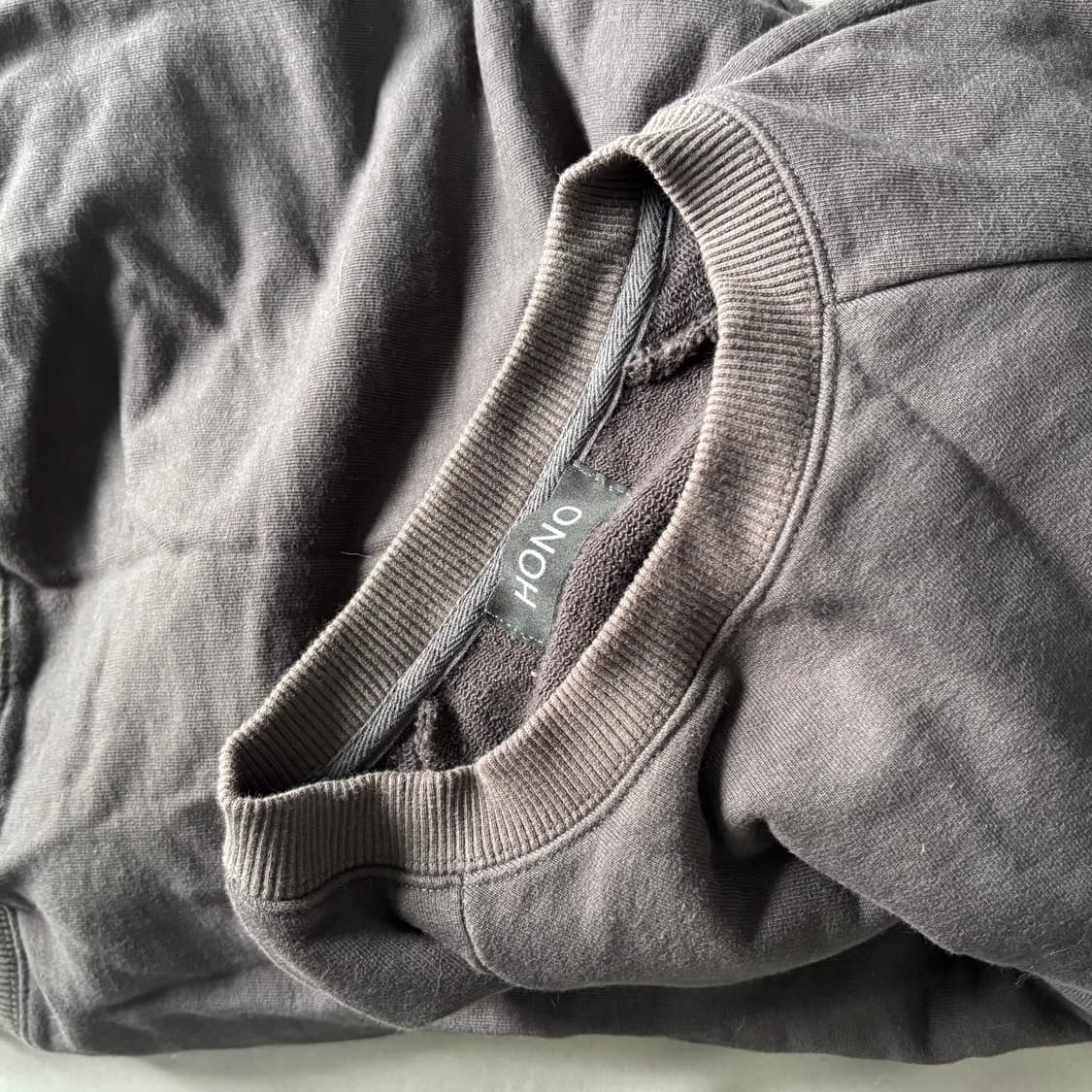 Hono Shirring Sweatshirt vintage gray 상품이미지6