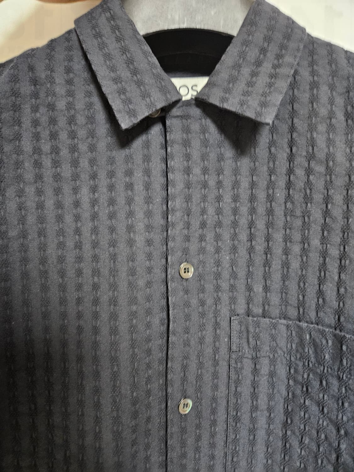 COS 크로셰 쇼트 슬리브 반팔 셔츠 M 상품이미지9