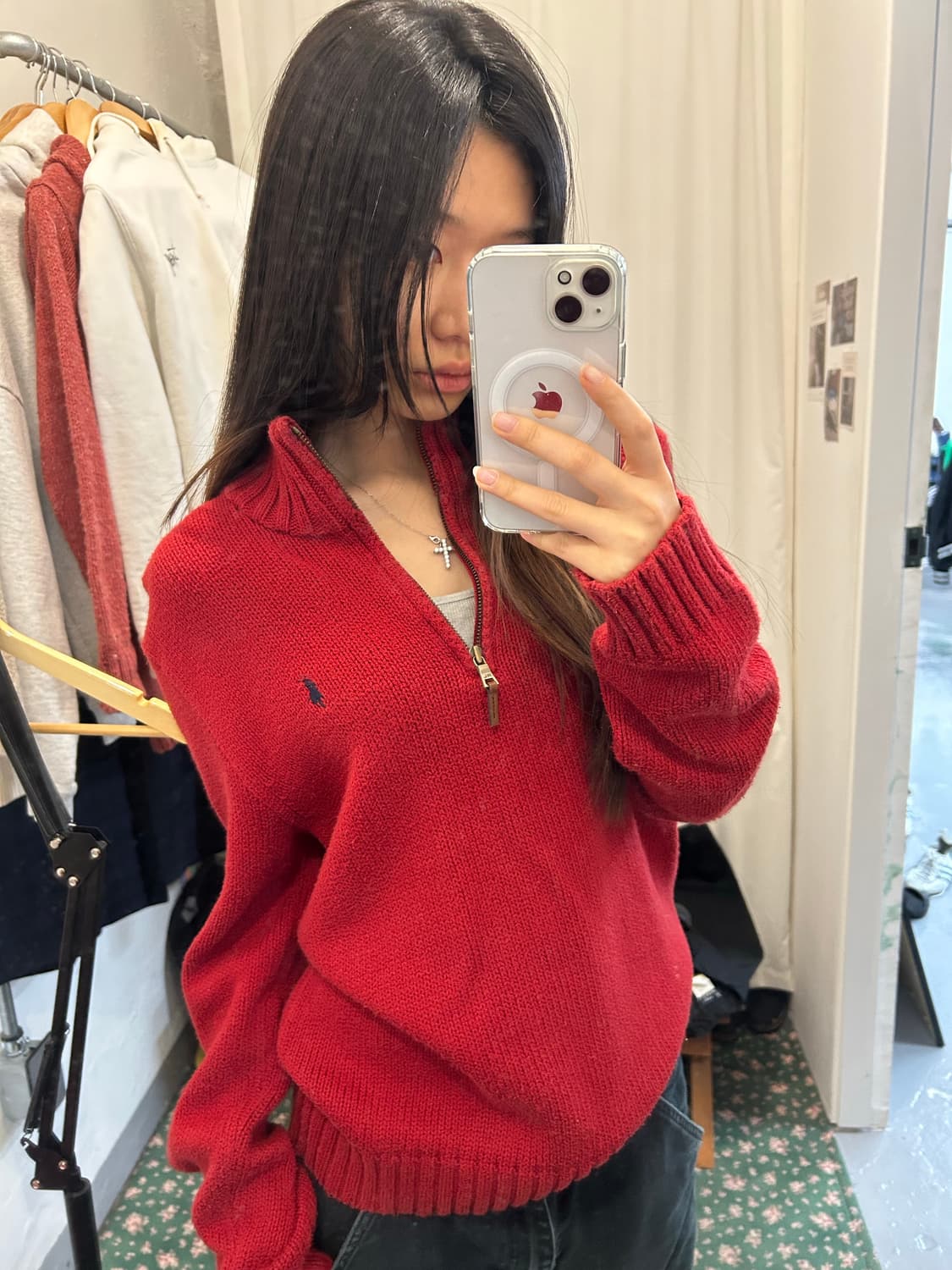 폴로 반집업 상품이미지2