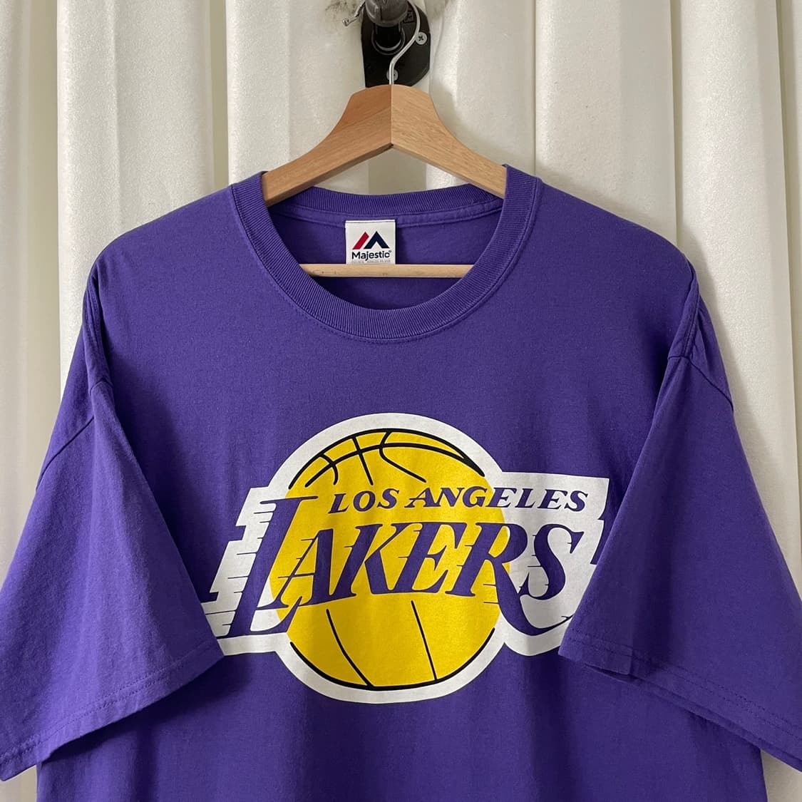  마제스틱 퍼플 레이커스 반팔 상품이미지2