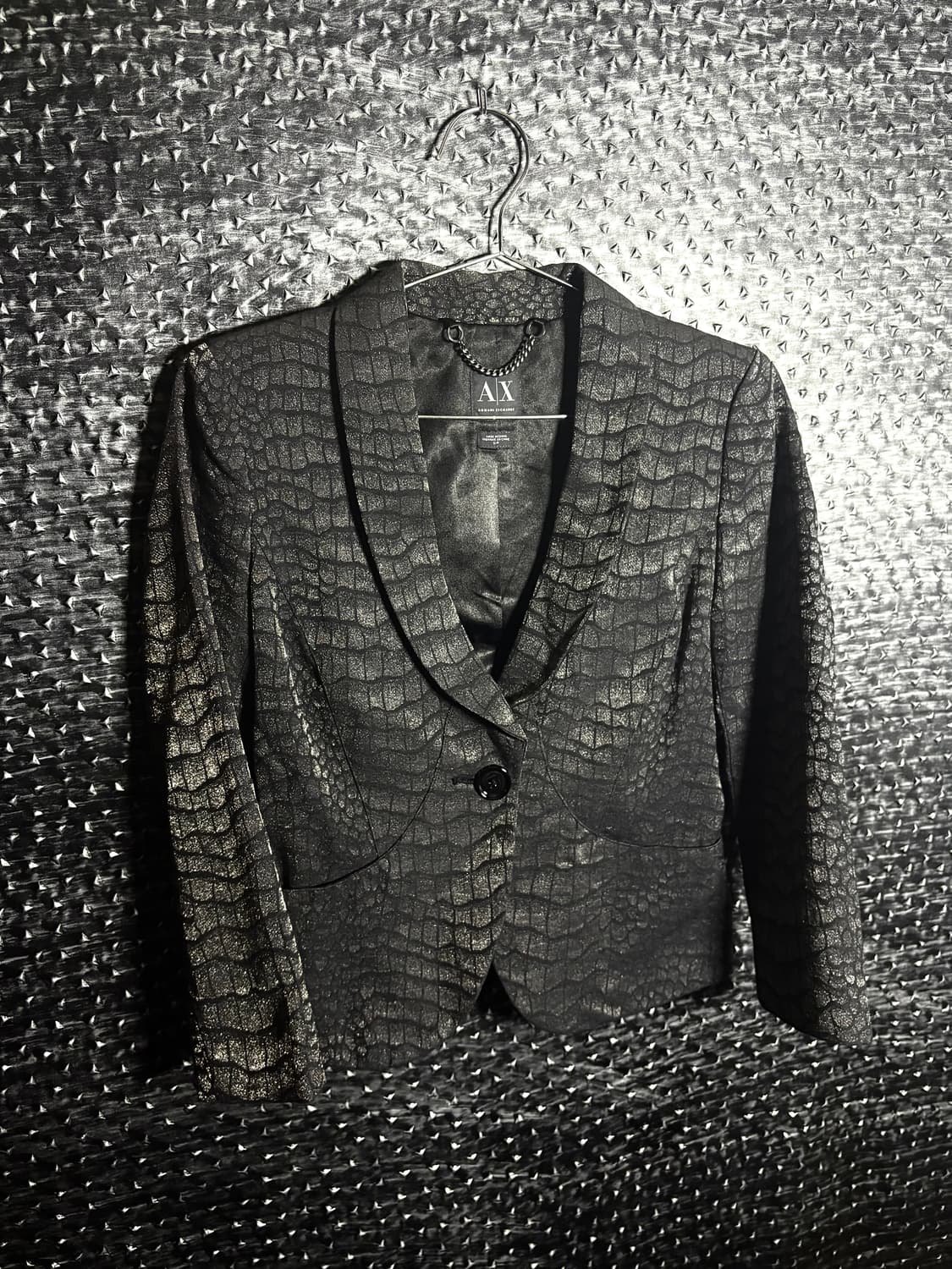 아르마니 익스체인지 파이톤 블레이저 상품이미지2