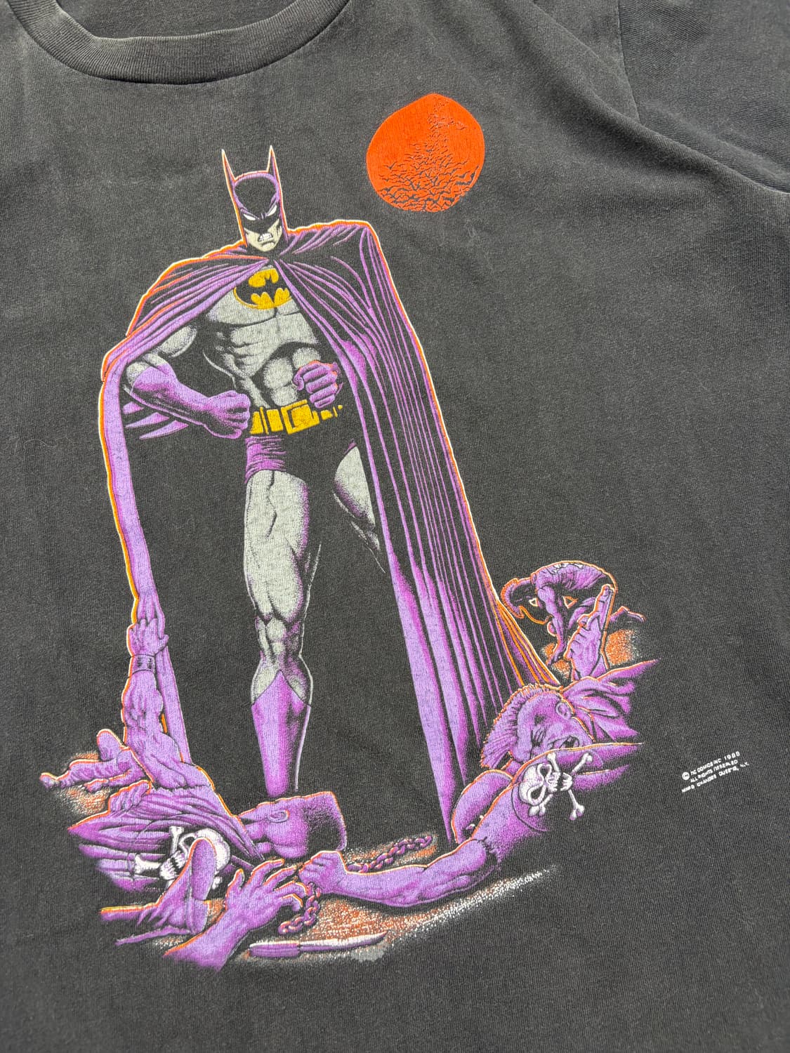 80s Batman Tee (black) 상품이미지5
