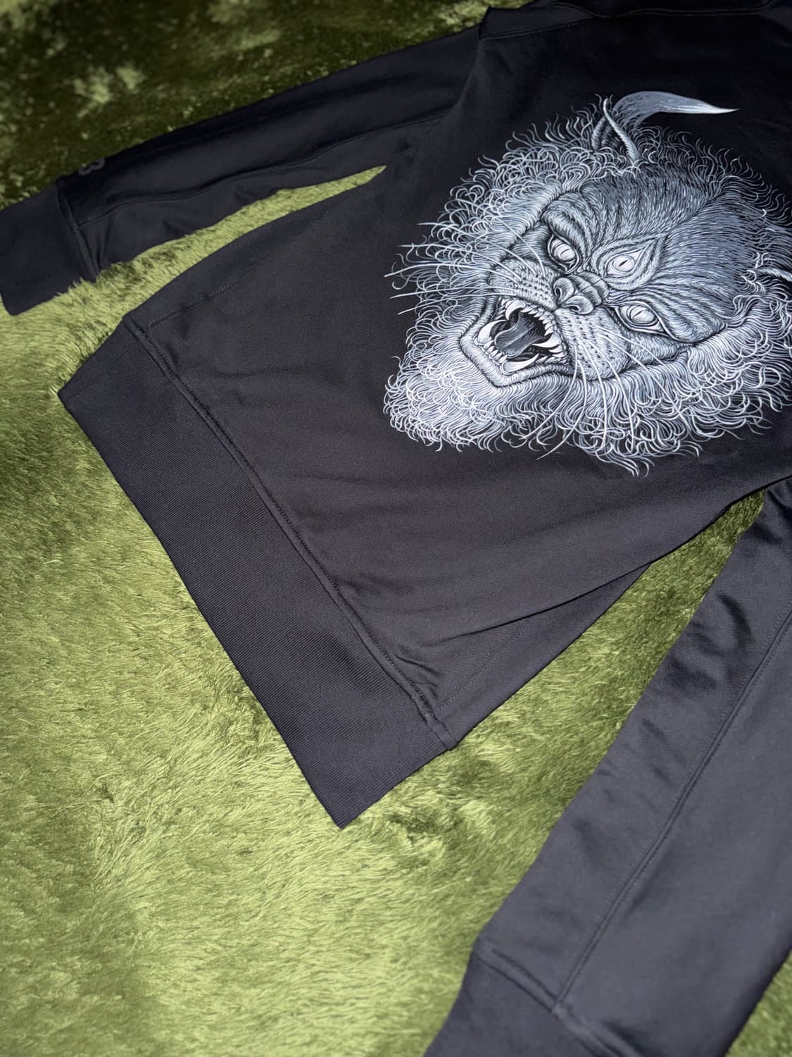 Y-3 요지 야마모토 뉴질랜드 올블랙스 헌정 후디 블랙 상품이미지3