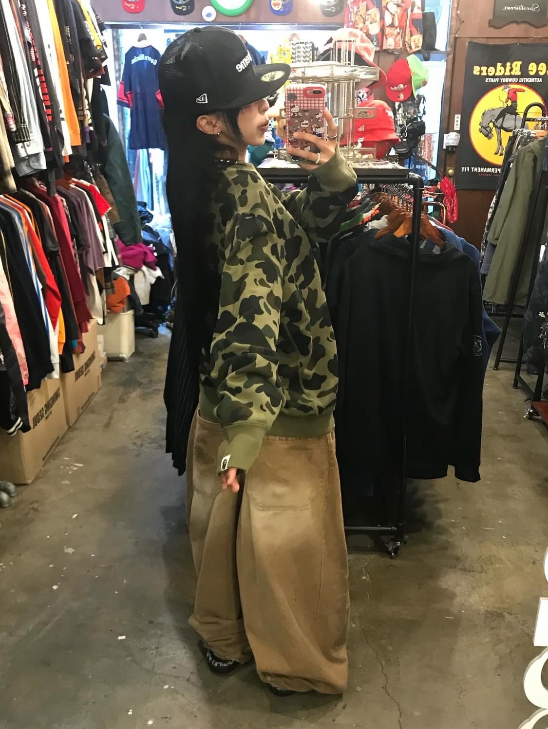Bape Camouflage Sweat Shirts ( 새상품 ) 상품이미지4