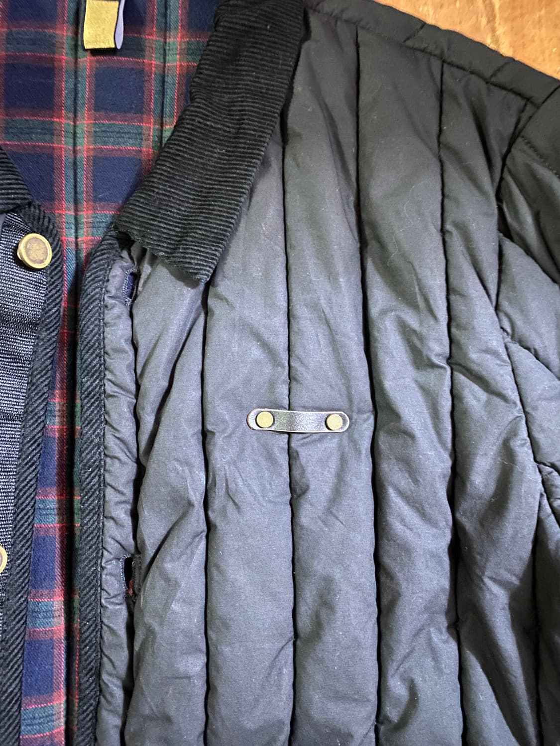 IIINSC 퀼팅 자켓 XL 무광블랙 상품이미지3