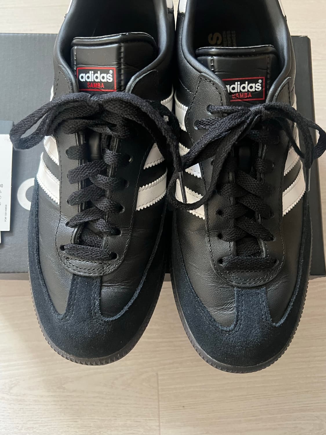 (260)아디다스 삼바 레더 코어 블랙 상품이미지2