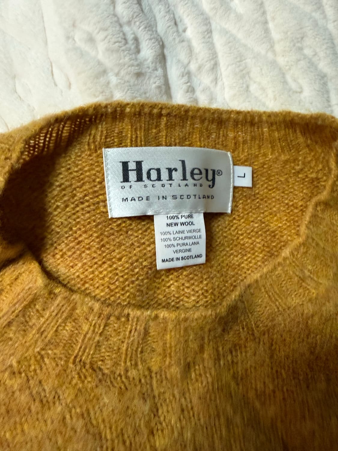 할리오브스코틀랜드 머스타드 L 상품이미지2