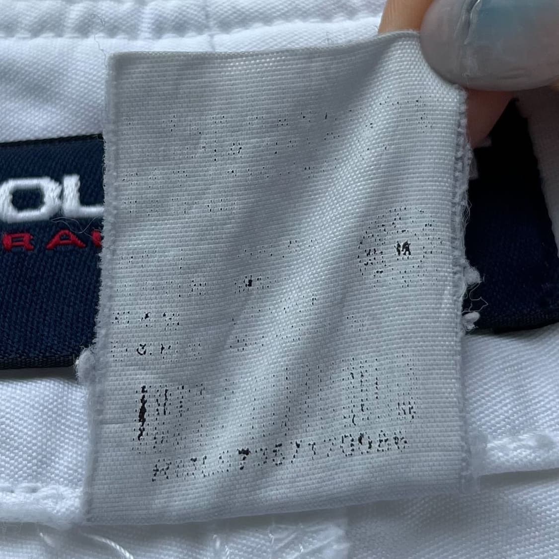 폴로 스포츠 화이트 더블니 카고팬츠 상품이미지10