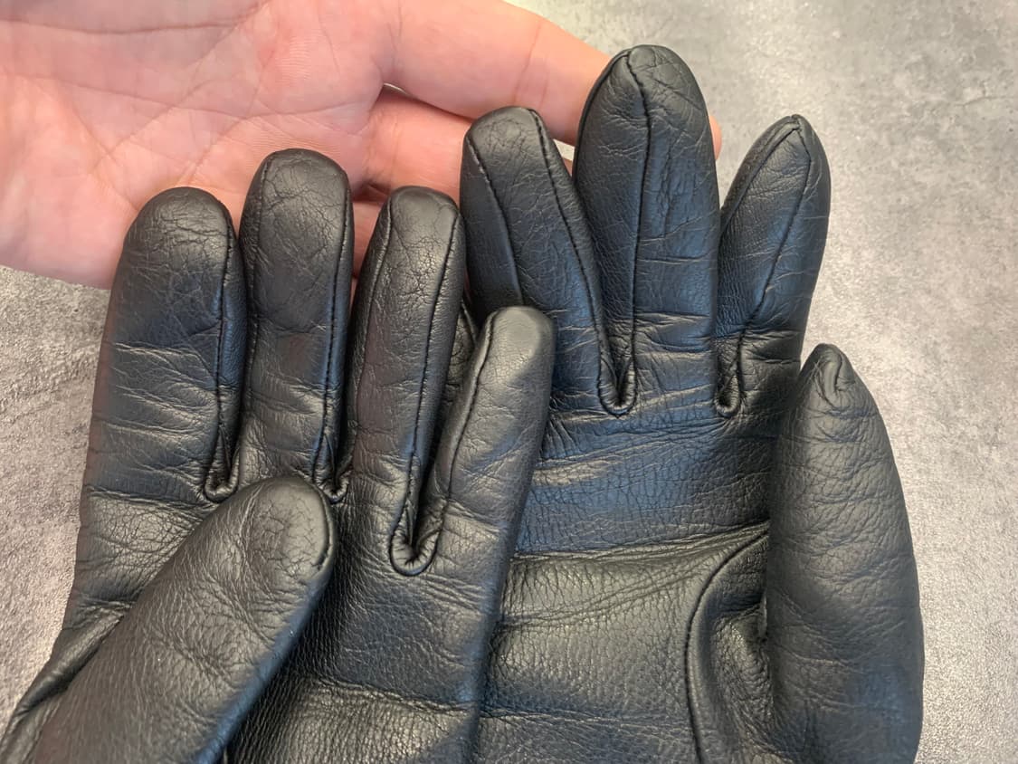 톰 브라운 레더 클래식 글러브(램스킨/라이닝-캐시미어)S 사이즈(여성용) 상품이미지6