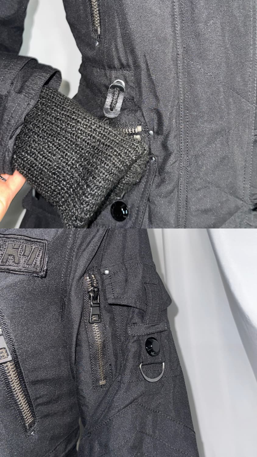 미사깔 무채색 해골 펑투케 OZOC 오조크 코디세트  상품이미지9