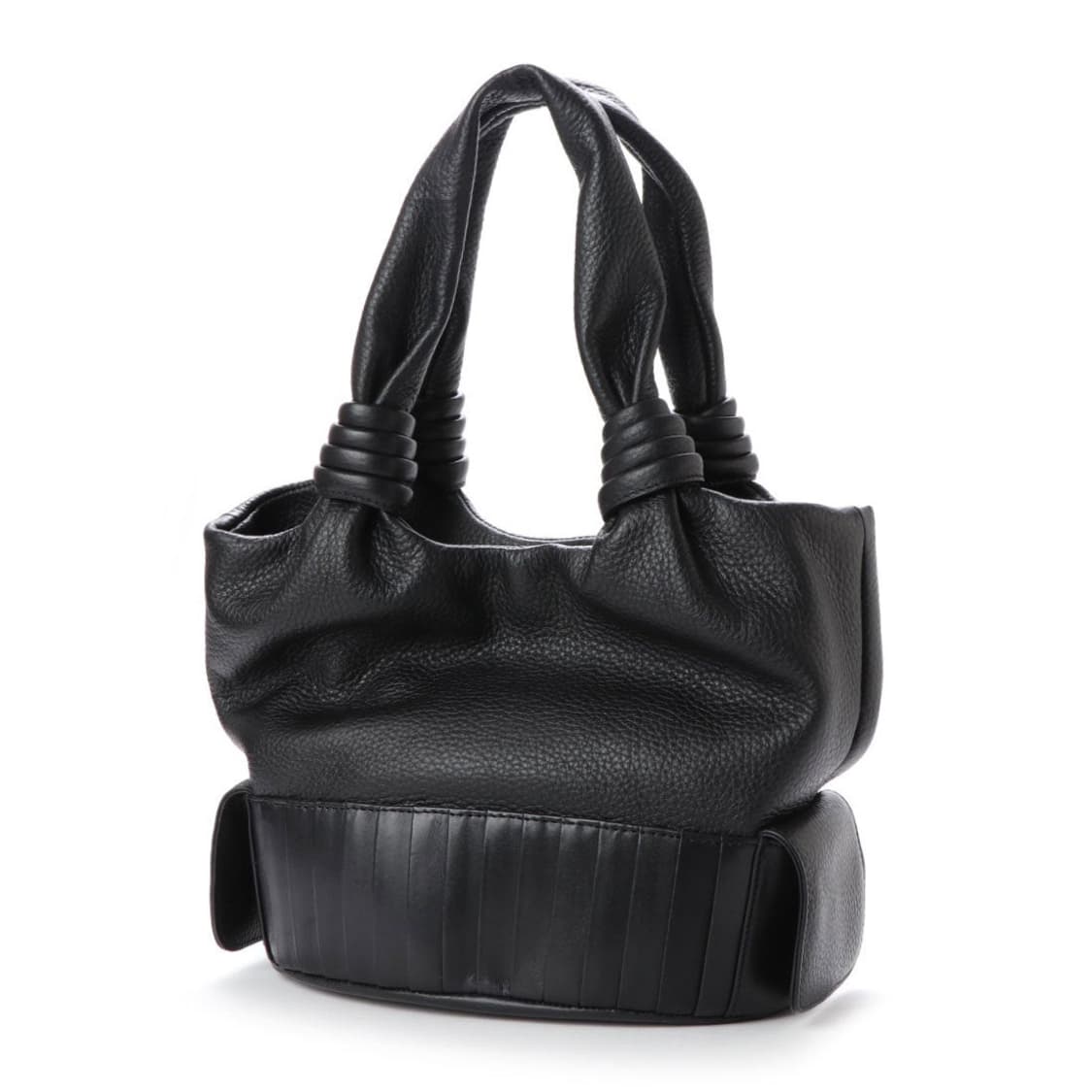 바클리 클럽 소가죽 토트백 재파니즈 브랜드 꼼데 이세이미야케 스타일 상품이미지1