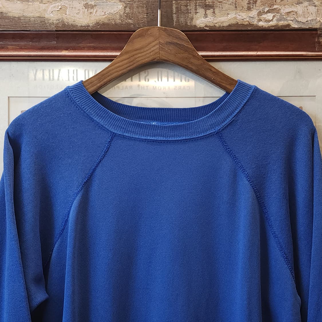 90s pannill 빈티지 스웻셔츠 플레인 스웻셔츠 블루 L 상품이미지3