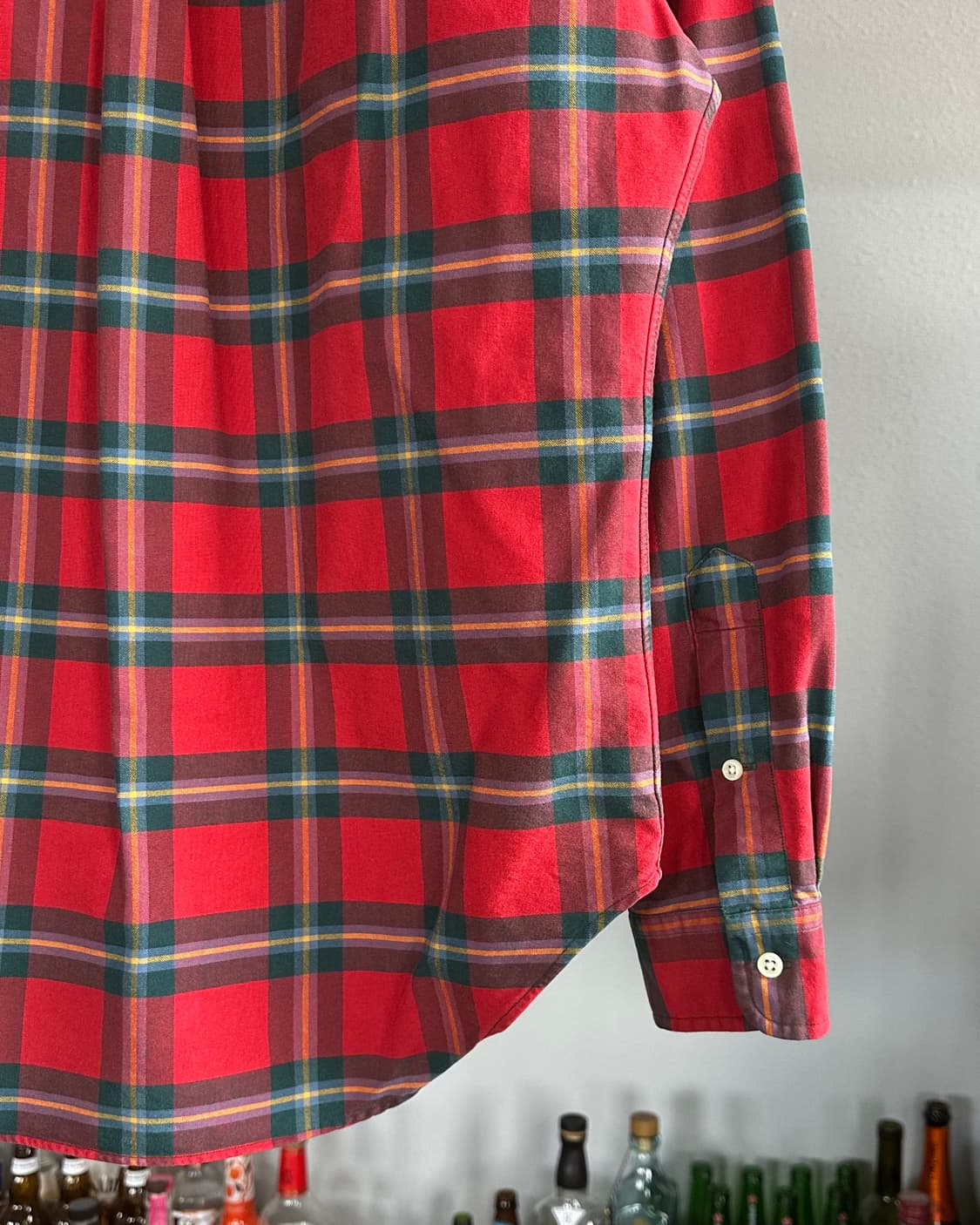 [S]폴로 랄프로렌 클래식핏 크리스마스 체크 셔츠 상품이미지7