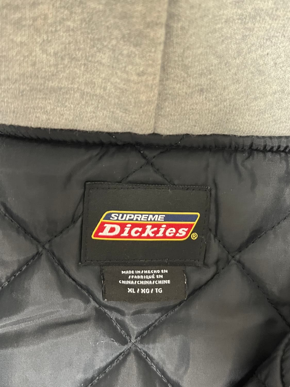 [XL] 슈프림 디키즈 플레이드 후드 집업 자켓 상품이미지5