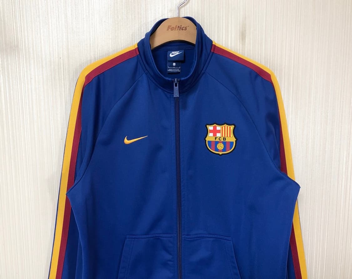나이키 FC바르셀로나 트레이닝자켓/트랙슈트 L(해외) 상품이미지2