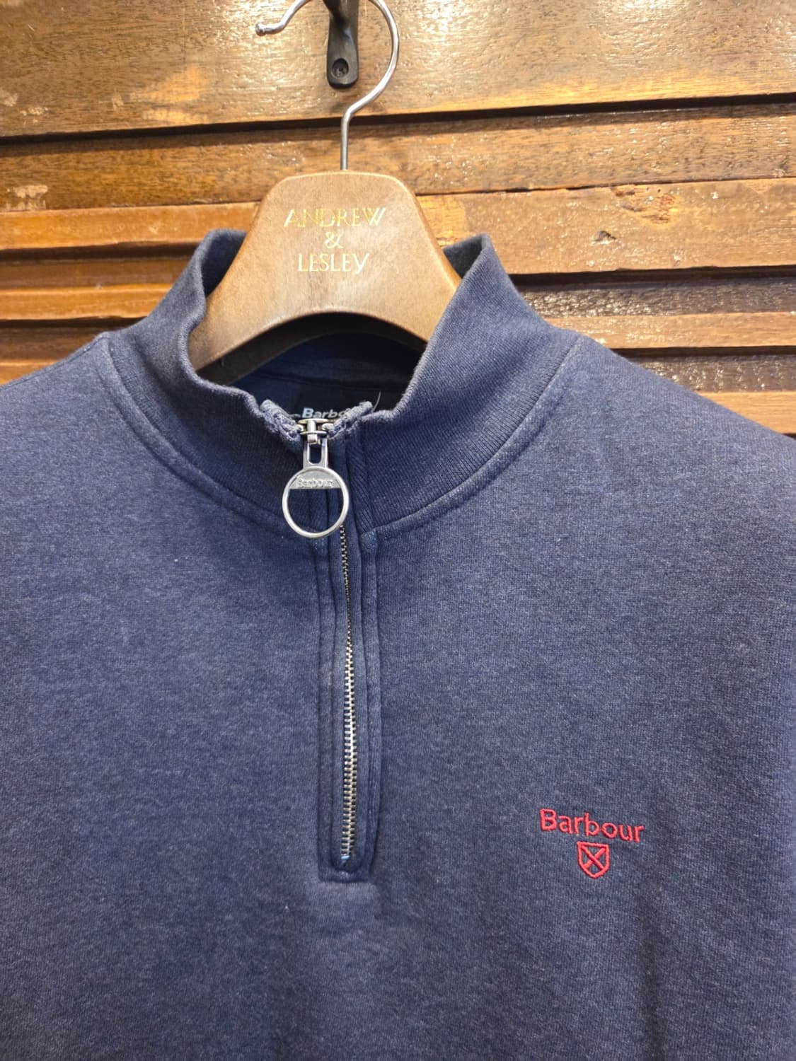 바버 짚업 스웻  상품이미지8